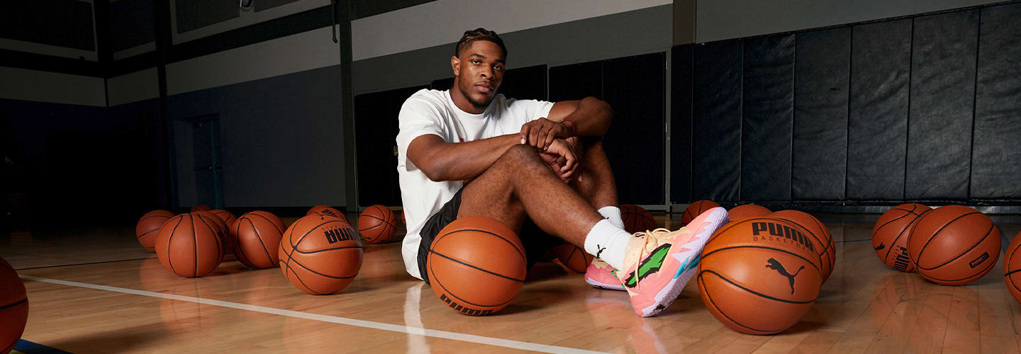Puma first hot sale basketball shoe